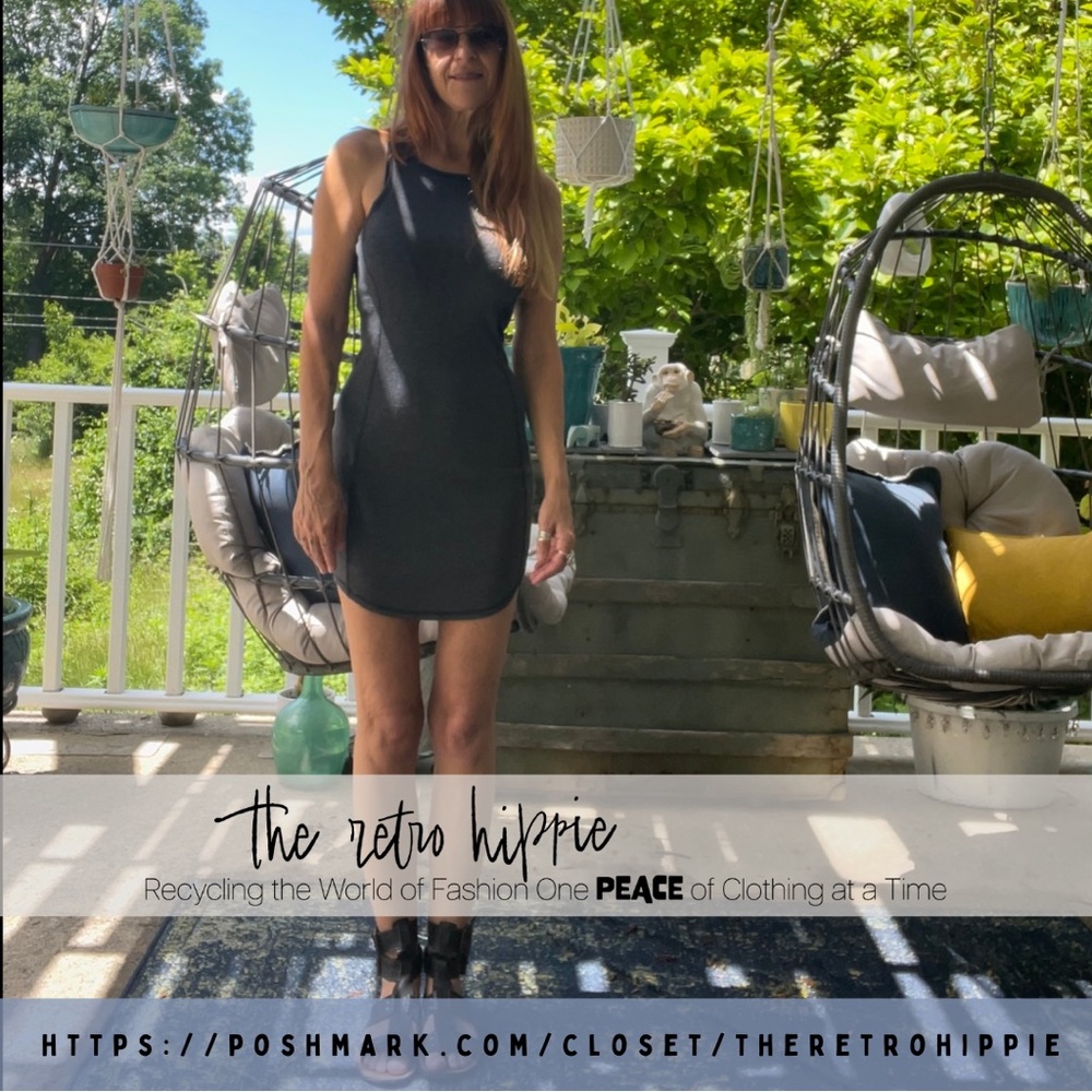 Gray Tank Racerback Dress - Picture 4 of 16